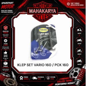 TAKEHO PAYUNG KLEP VALVE SET IN EX VARIO 160 PCX 160 ADV 160 IN 20 EX 17 BATANG 3.5MM