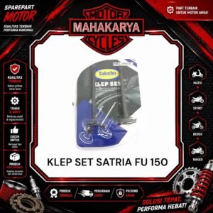 TAKEHO PAYUNG KLEP VALVE SET IN EX SATRIA FU 150 2005-2013 NON INJEKSI IN 24MM EX 21MM BATANG 4.5MM