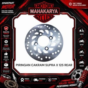 PIRINGAN CAKRAM BELAKANG DISK DISC BRAKE BELAKANG REAR RR SUNSSTAR SUPRA X 125 WAVE 125 ANTI KARAT