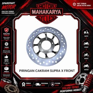 PIRINGAN CAKRAM DEPAN SUNSSTAR HONDA BEAT SUPRA X LUBANG 5 ANTI KARAT