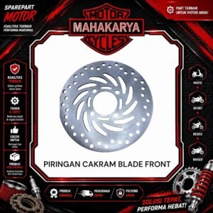 PIRINGAN CAKRAM DEPAN BRAKE DISC FR BLADE REVO ABSOLUTE SUPRA X 125 HELM IN NEW BLADE NEW REVO FIT