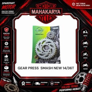 GEARSET GIR DEPAN BELAKANG SHOGUN 110 KEBO LAMA SMASH NEW