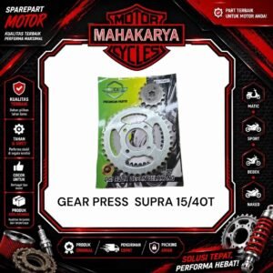 GIR SET GRAND DEPAN BELAKANG SUPRA X 428 15T 40T