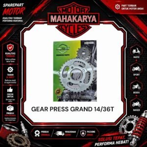 GIR SET GRAND DEPAN BELAKANG SUPRA X 428 14/36T