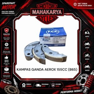 FCC KAMPAS GANDA AEROX 155 LEXY 125 NMAX NEW V2 155 KODE B65 ORIGINAL 100%