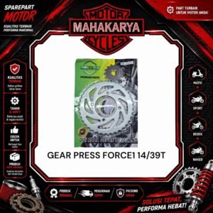 GEAR PRESS GIR SET DEPAN BELAKANG F1ZR 14T/39T
