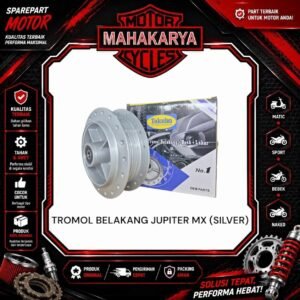 TROMOL BELAKANG JUPITER MX JUPITER Z BURHAN VEGAZR VEGA R NEW SILVER