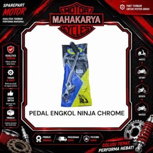CHROME PEDAL SELAHAN NINJA KICK STATER NINJA RR 2 TAK NINJA SS ENGKOLAN NINJA R 150 KROM KILAT