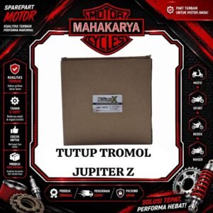 PANEL TUTUP TROMOL BELAKANG F1ZR FORCE VEGA LAMA CRYPTON TROMOL KECIL WARNA SILVER MERK MGX