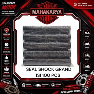 PAKET 100 SEAL SHOCK GRAND MIO BEAT FI KARISMA SMASH DOUBLE PER 26x37x10.5