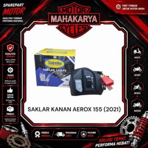 SAKLAR KIRI AEROX 2021 KIRI KANAN HOLDER LAMPU AEROX 2021 TAKEHO