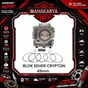 PAKET BLOK SEHER CRYPTON BORING SET KOMPLIT VEGA LAMA