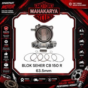 PAKET BLOK SEHER CBR 150 OLD BORING SET KOMPLIT CB 150 R K15 DIAMETER 63.5MM