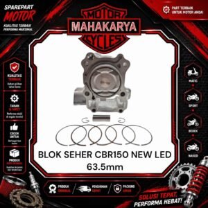 PAKET BLOK SEHER CBR 150 LED BORING SET KOMPLIT SONIC 150 SUPRA GTR K56 DIAMETER 57.3MM