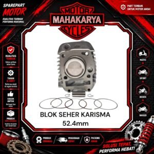 PAKET BLOK SEHER KARISMA BORING SET KOMPLIT SUPRA X 125 KARBU KPH